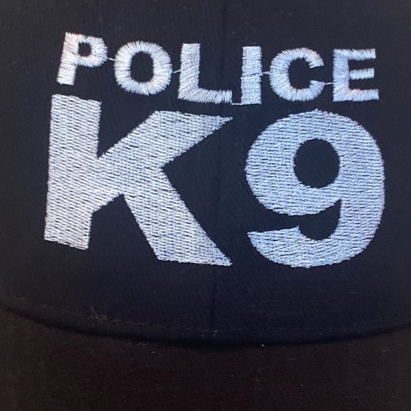 Cobra Police K9 Black Unisex Cap w White Embroidery /Adjustable - Picture 5 of 9